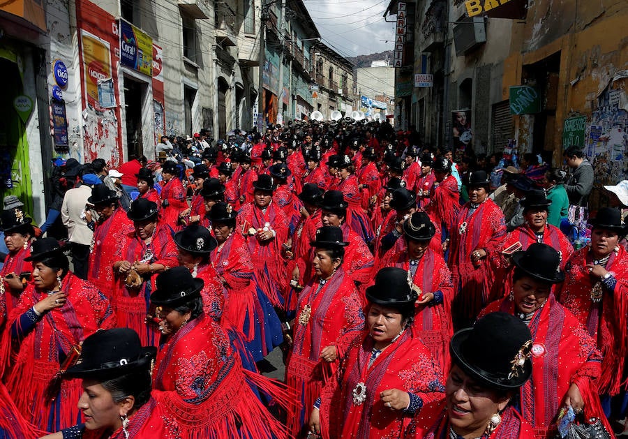 Así se vive la fiesta del Señor del Gran Poder de Bolivia