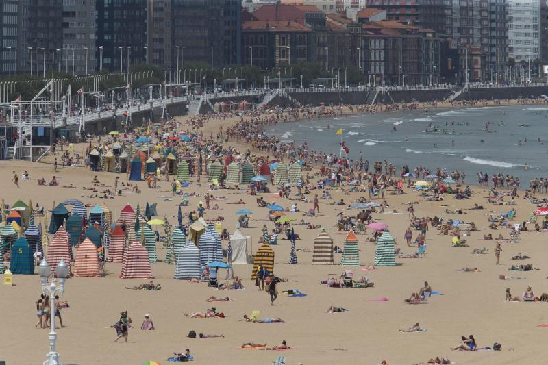 Asturias, bajo la ola de calor