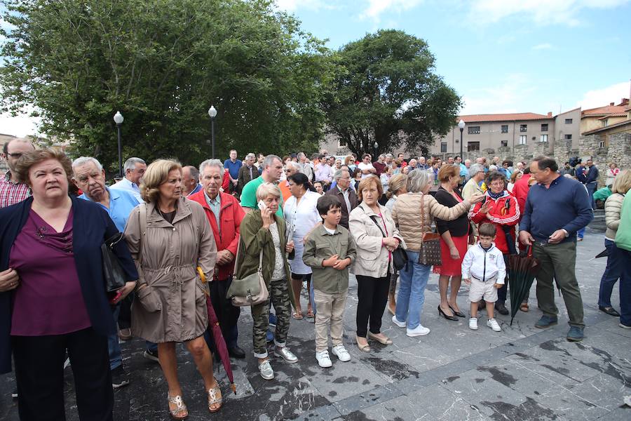 Bendición de las aguas en Gijón en San Pedro