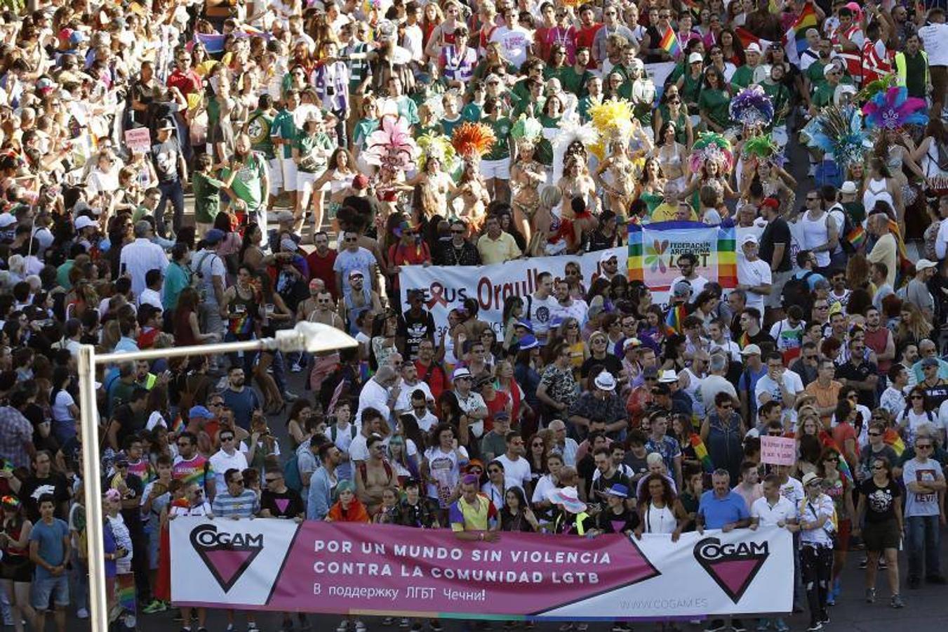 Las mejores imágenes de la fiesta del Orgullo Gay 2017 de Madrid