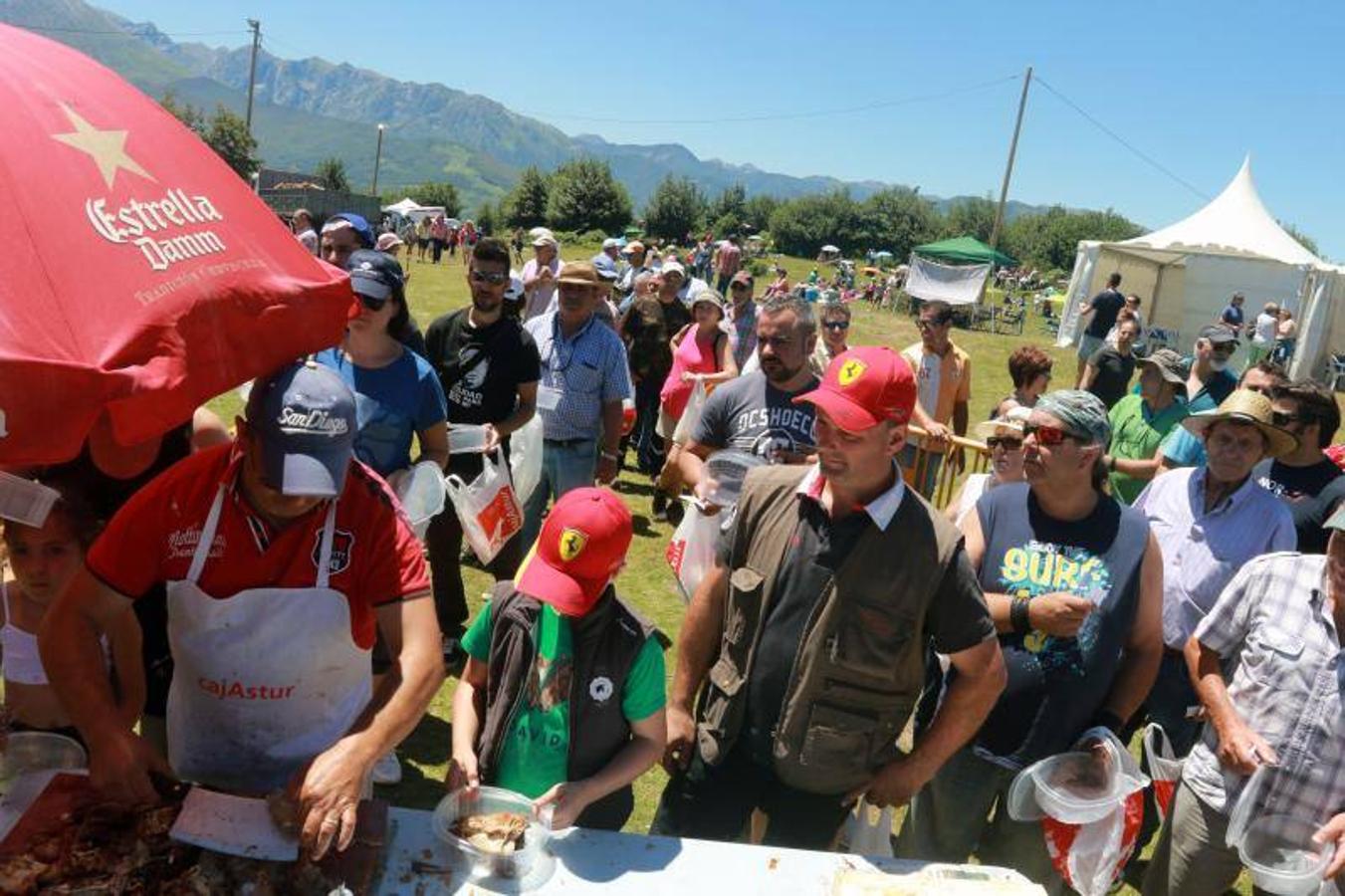 Fiesta del Corderu en Llagüezos