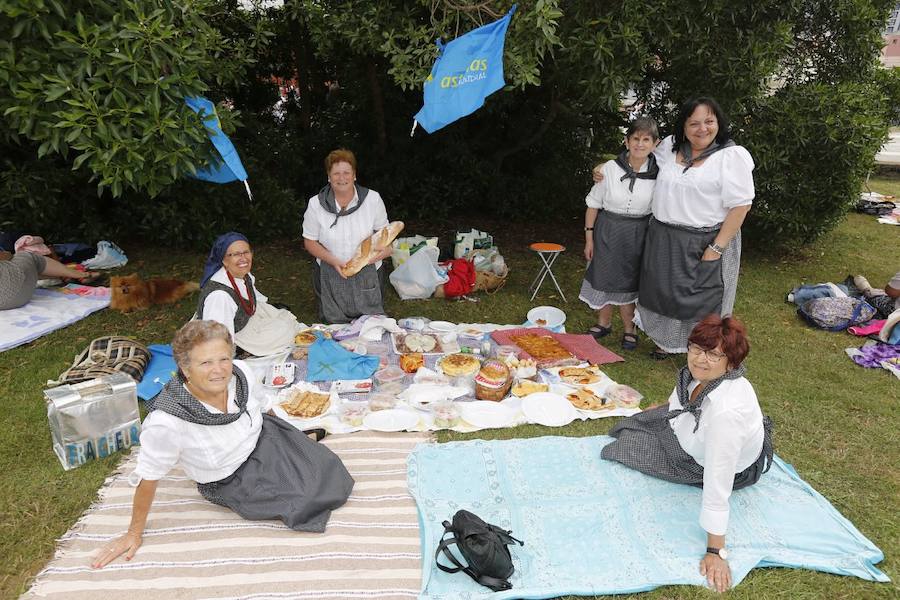 Jira campestre en el Cerro para celebrar el Día d&#039;Asturies