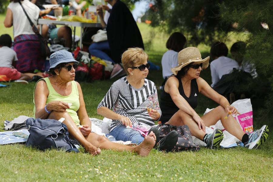 Jira campestre en el Cerro para celebrar el Día d&#039;Asturies
