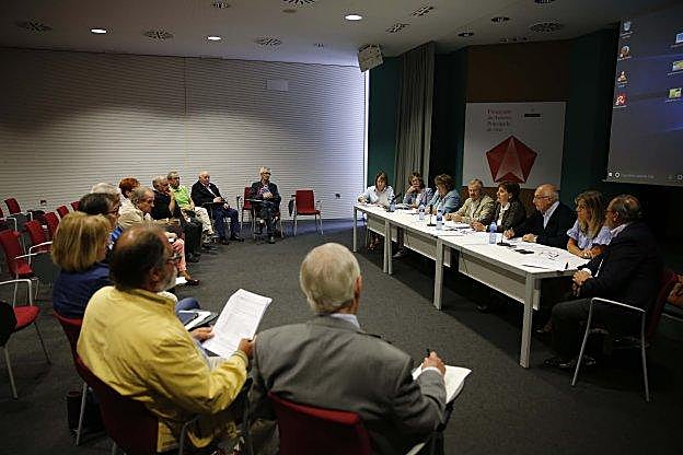 Reunión del Consejo de Personas Mayores. 