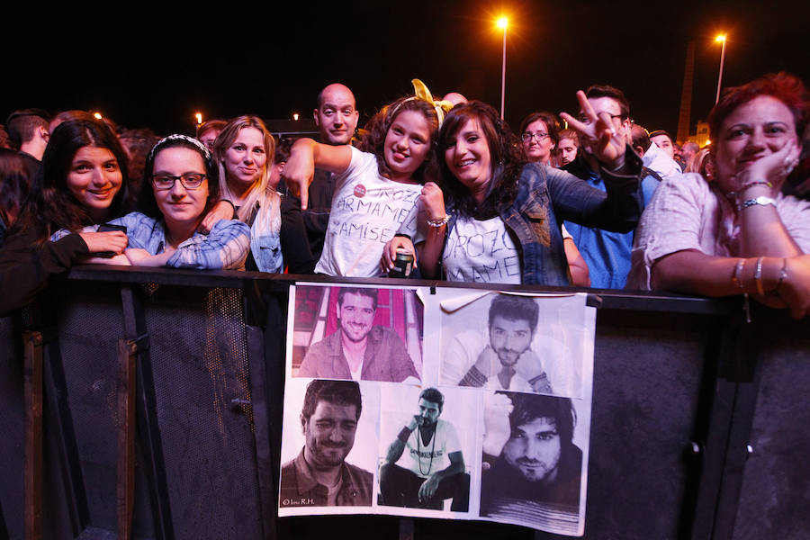 Lleno total en Poniente al ritmo de Antonio Orozco