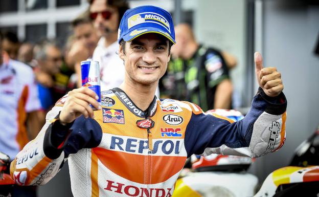 Dani Pedrosa, en Austria. 