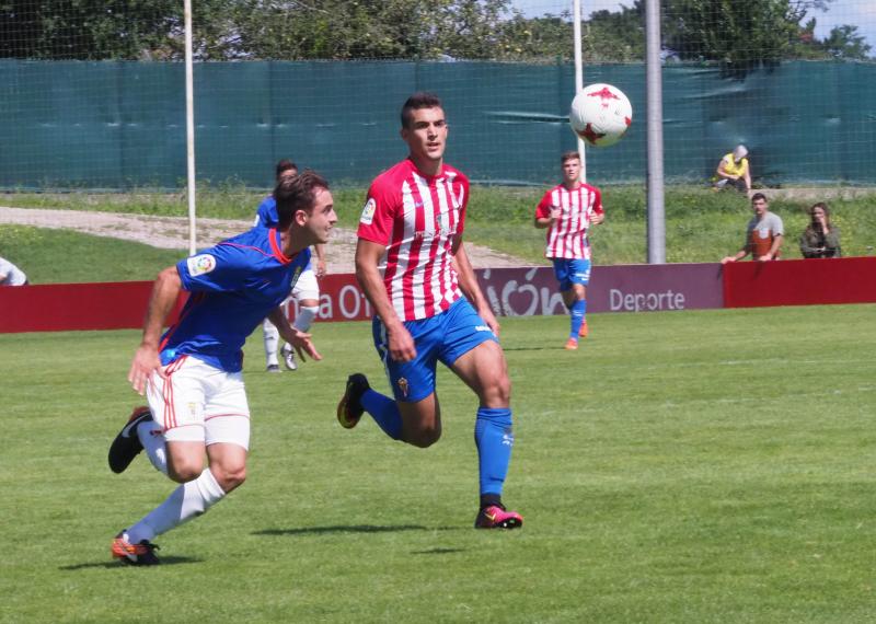 Sporting B 1 - 0 Oviedo B, en imágenes