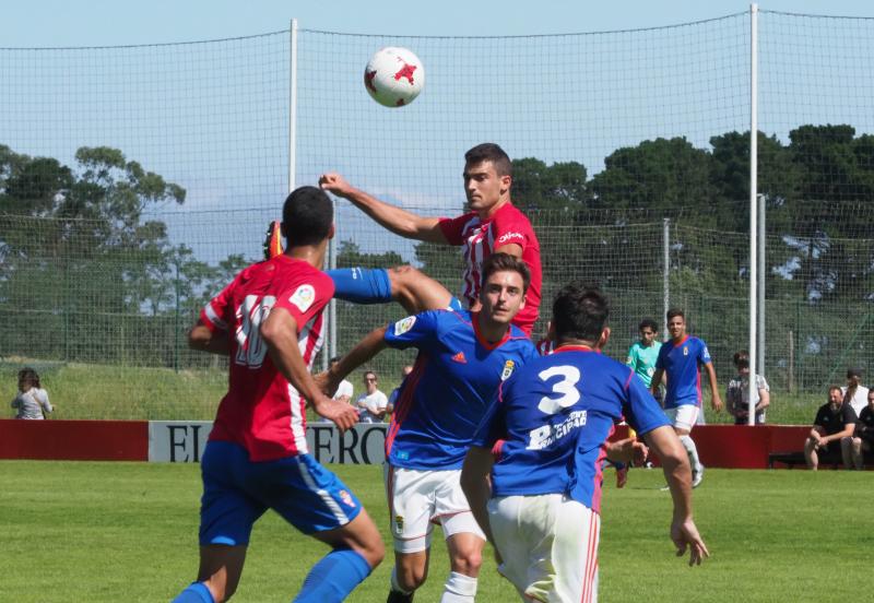 Sporting B 1 - 0 Oviedo B, en imágenes