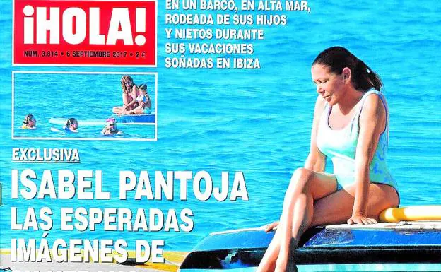 Isabel Pantoja, vacaciones de lujo en Ibiza