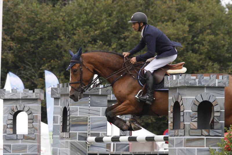 Triunfo del australiano Rowan Willis en la prueba grande del Concurso Hípico de Las Mestas