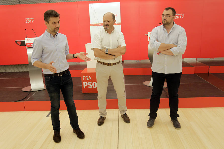 Adrián Barbón y José María Pérez contraponen sus programas para optar a la Secretaría General del PSOE asturiano