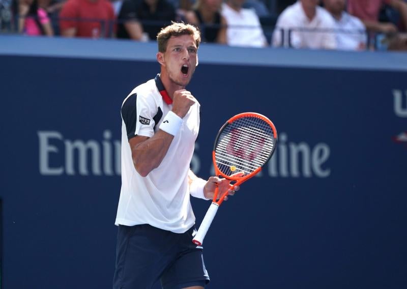 El gijonés, duodécimo cabeza de serie, debutará en la penúltima ronda del Grand Slam contra el vencedor del encuentro entre el estadounidense Sam Querrey y el surafricano Kevin Anderson