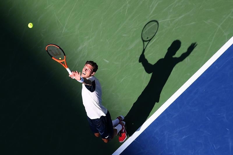 El gijonés, duodécimo cabeza de serie, debutará en la penúltima ronda del Grand Slam contra el vencedor del encuentro entre el estadounidense Sam Querrey y el surafricano Kevin Anderson