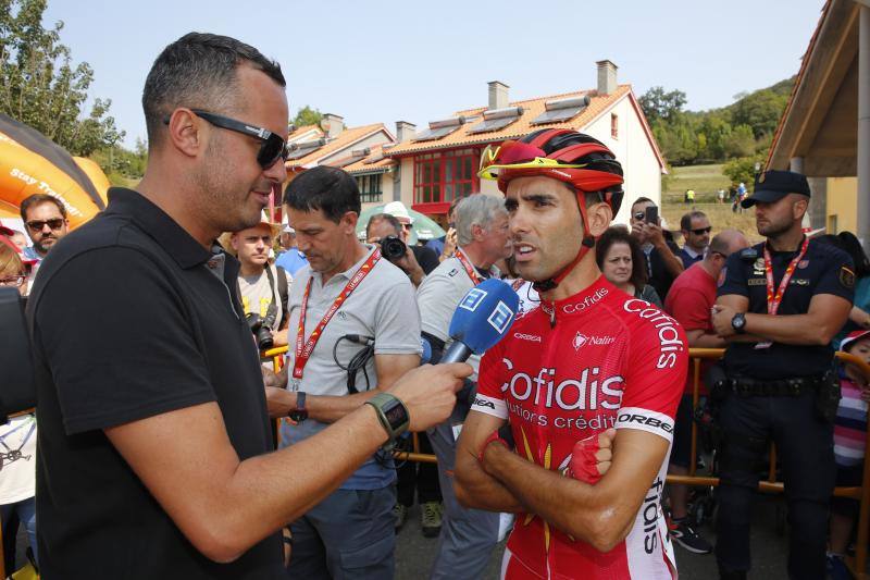 Las mejores imágenes de la primera etapa de La Vuelta en Asturias