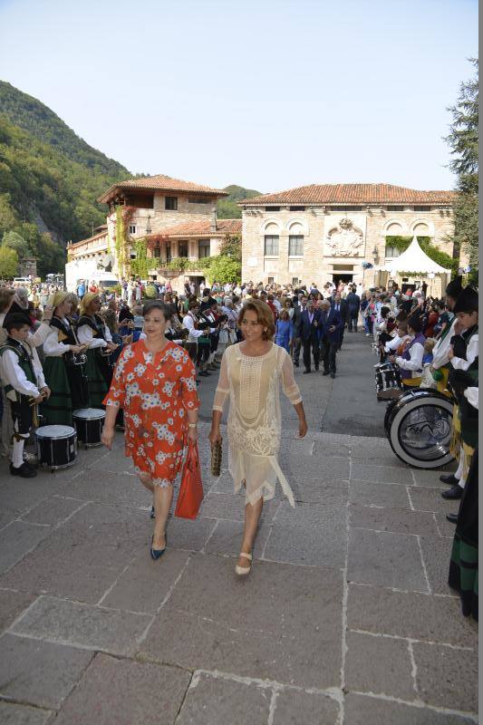 Asturias rinde honores a la Santina