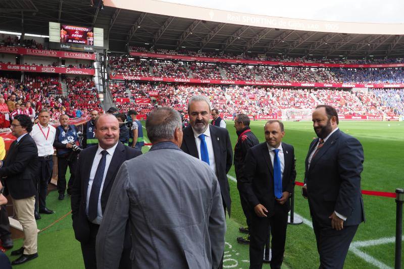 Las imágenes del derbi asturiano, Sporting - Oviedo