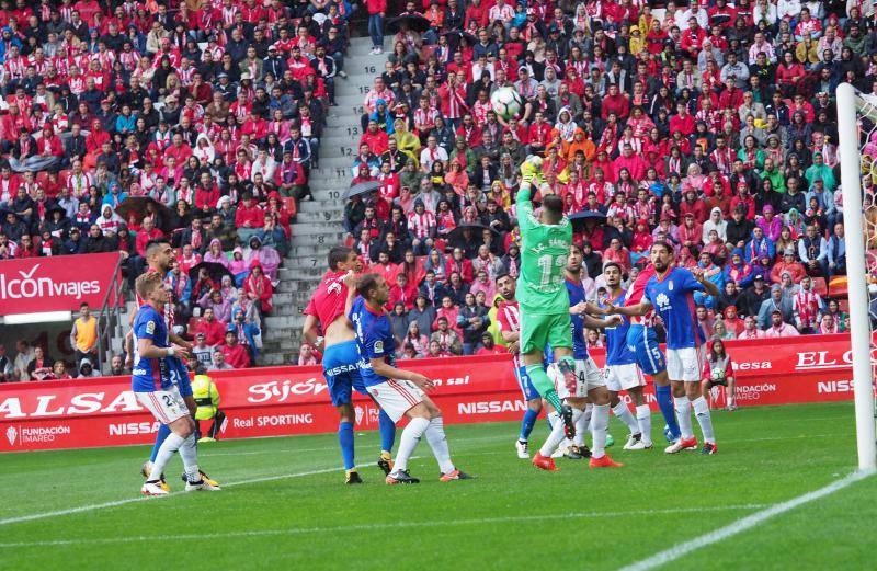 Las imágenes del derbi asturiano, Sporting - Oviedo