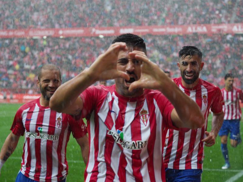 Las imágenes del derbi asturiano, Sporting - Oviedo