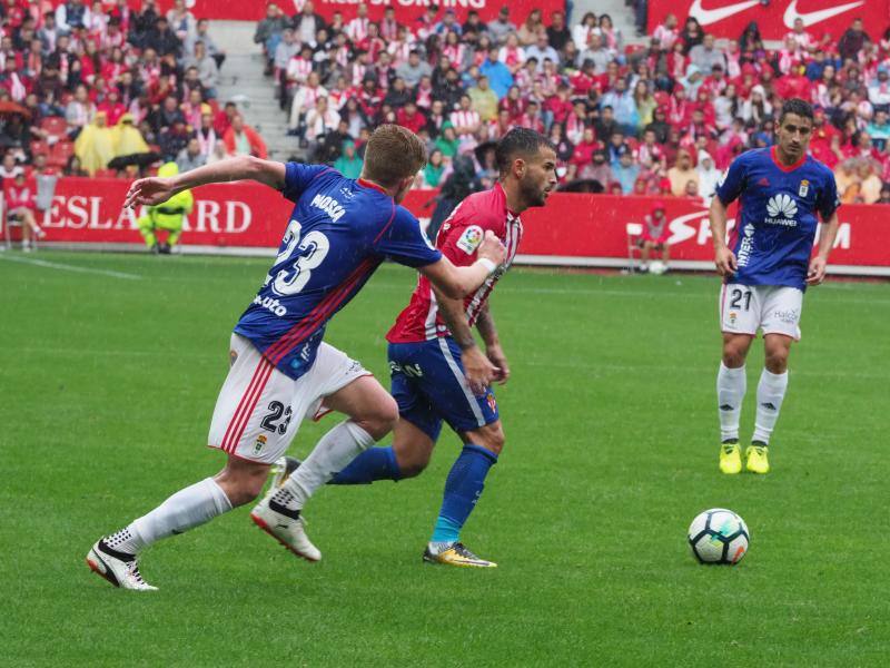 Las imágenes del derbi asturiano, Sporting - Oviedo