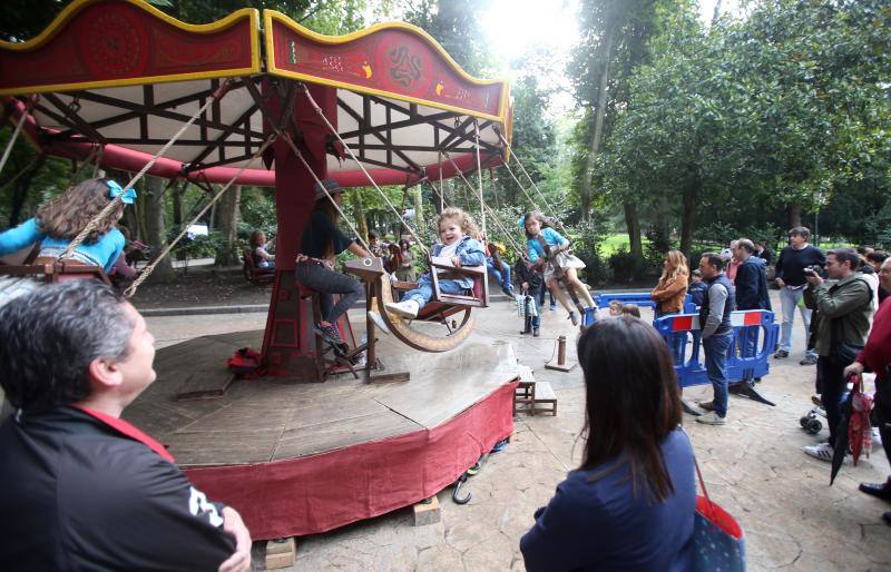 El Parque de San Francisco en Oviedo se llena de actividades para los más pequeños por San Mateo