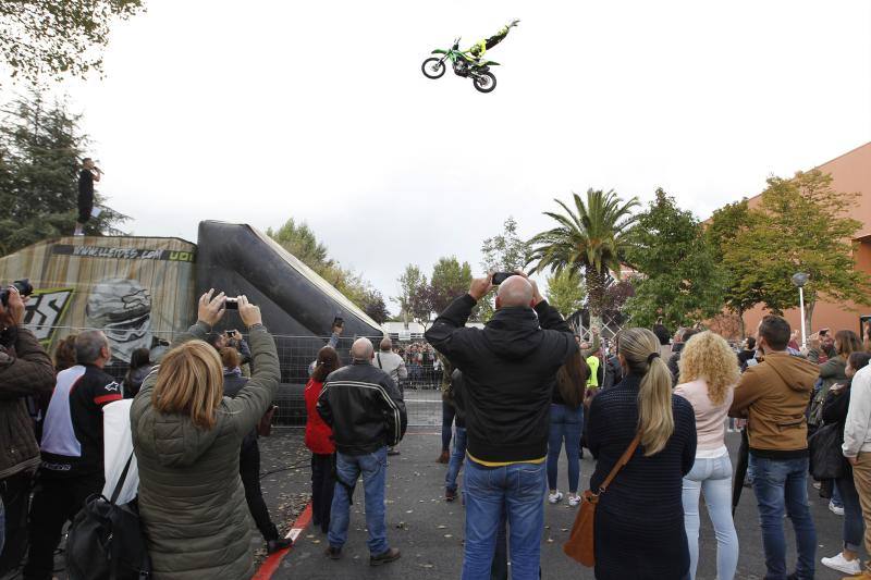 Freestyle para la segunda jornada del Motoweekend en Gijón