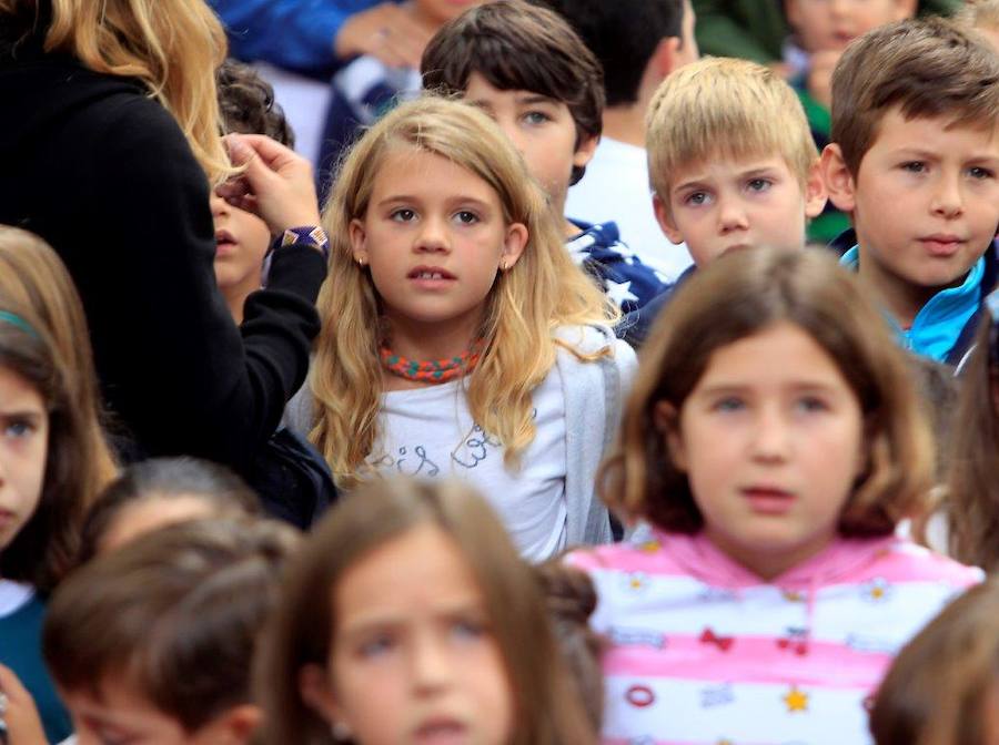 Los más pequeños bailan al ritmo de Petit Pop en San Mateo