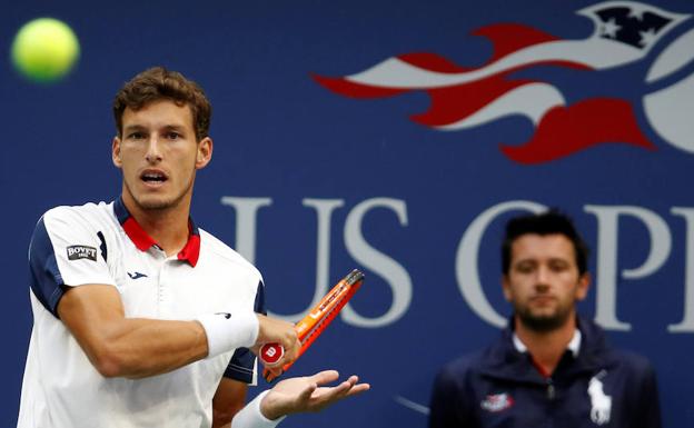 Pablo Carreño, durante un partido.