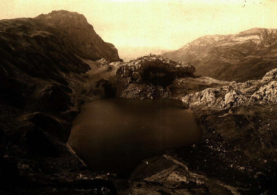 Uno de los lagos de Somiedo. 