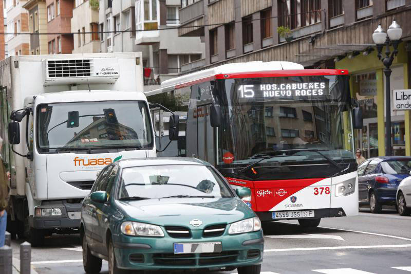 Gijón corta varias de sus calles en el &#039;Día sin coche&#039;