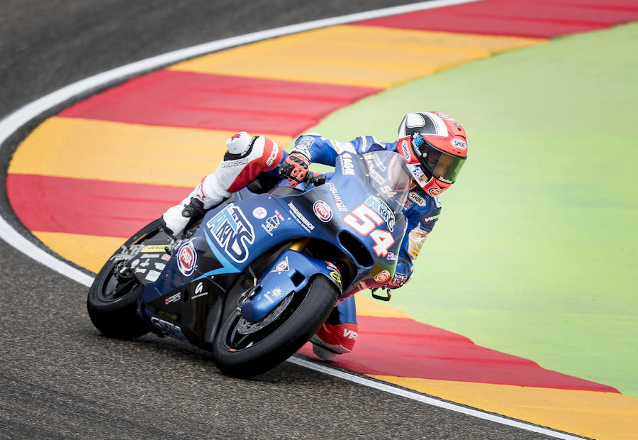 El piloto italiano de Moto2 Mattia Pasini.