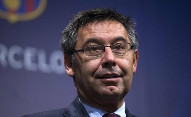 El presidente del Barcelona, Josep Maria Bartomeu. 