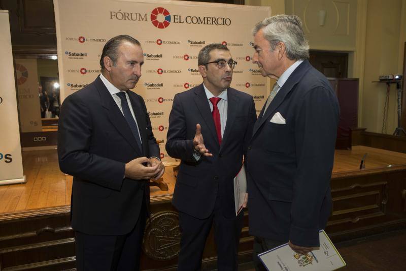 Javier Vega de Seoane, en el Fórum EL COMERCIO
