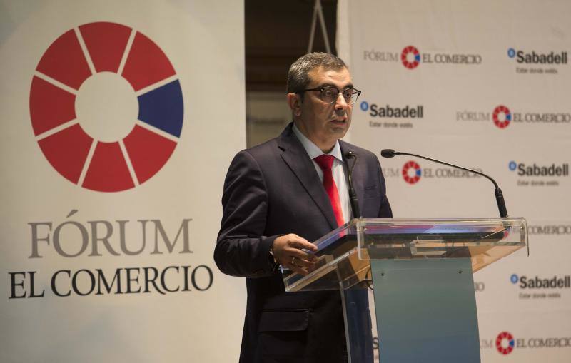 Javier Vega de Seoane, en el Fórum EL COMERCIO