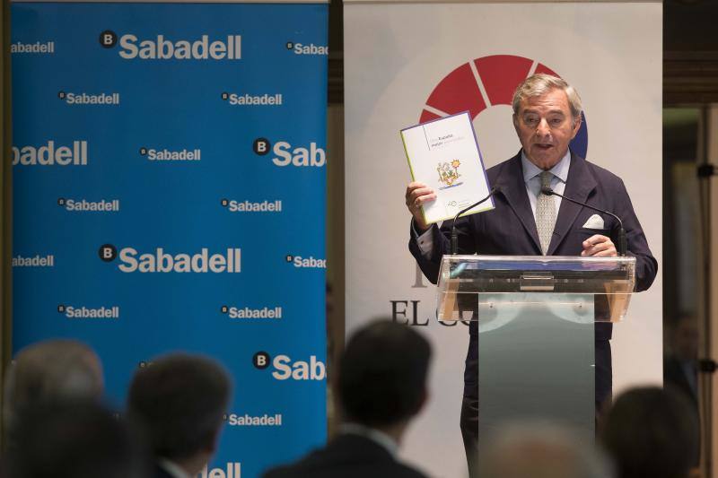 Javier Vega de Seoane, en el Fórum EL COMERCIO