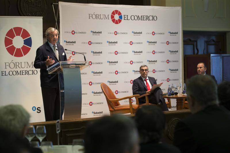 Javier Vega de Seoane, en el Fórum EL COMERCIO