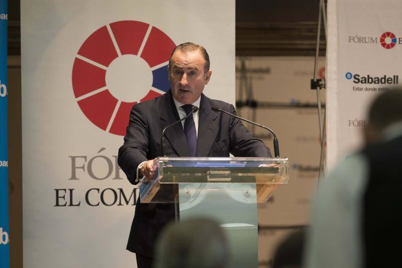 Javier Vega de Seoane, en el Fórum EL COMERCIO