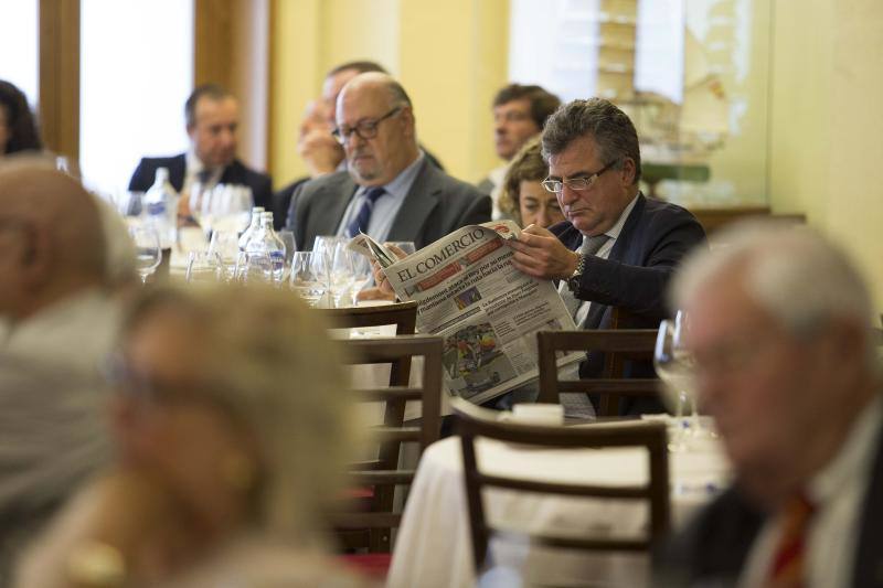 Javier Vega de Seoane, en el Fórum EL COMERCIO