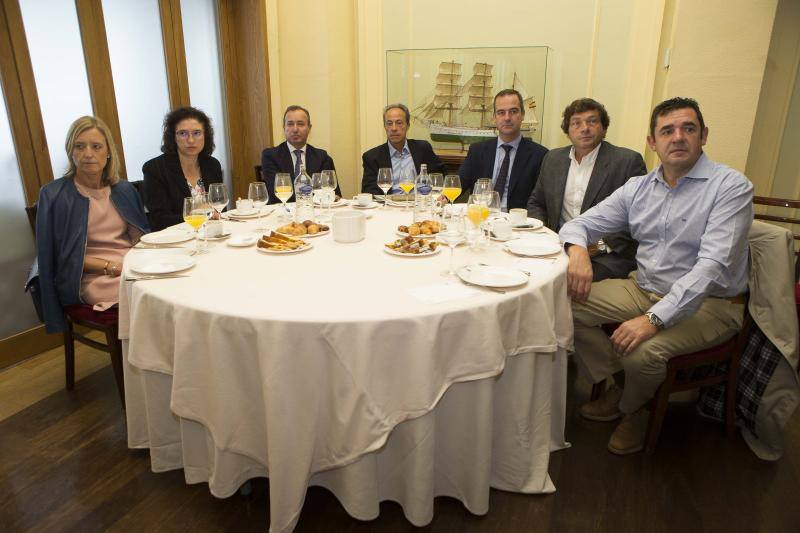 Javier Vega de Seoane, en el Fórum EL COMERCIO