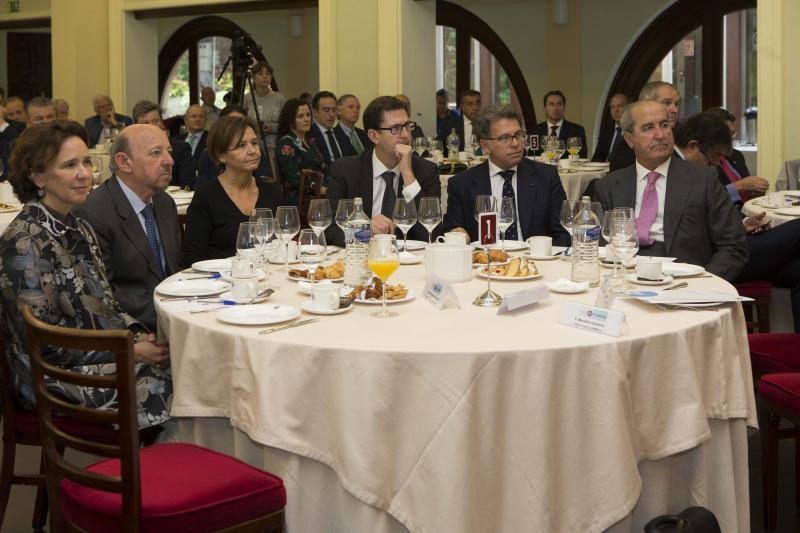 Javier Vega de Seoane, en el Fórum EL COMERCIO