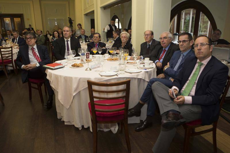 Javier Vega de Seoane, en el Fórum EL COMERCIO