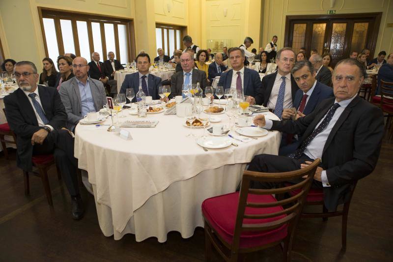 Javier Vega de Seoane, en el Fórum EL COMERCIO