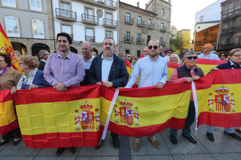 El desafío catalán llena Asturias de concentraciones