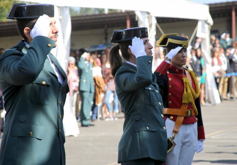 Así celebró Gijón el Día de la Hispanidad