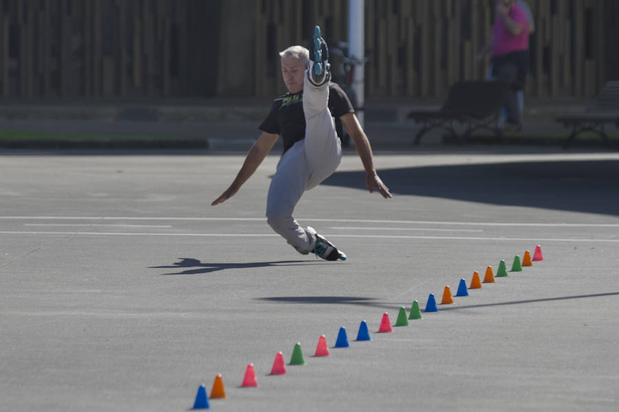 Sol y lleno total en Asturias en el puente del Pilar