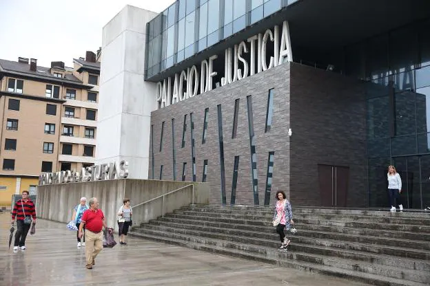 Palacio de Justicia de Gijón, donde se creará el nuevo juzgado de Primera Instancia. 