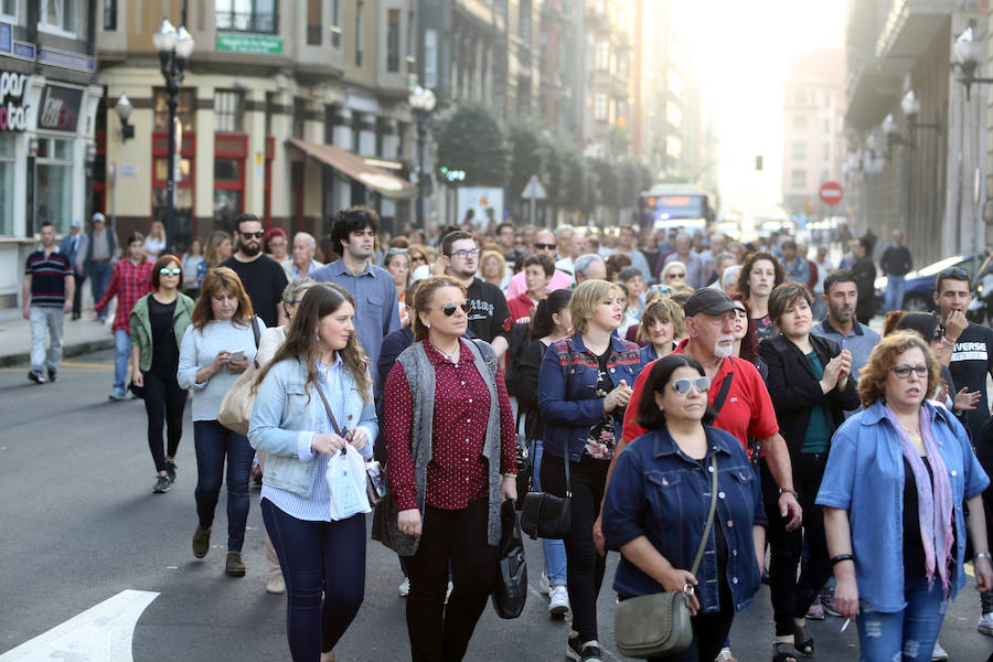 Gijón se vuelca con Germán tres meses después de la agresión en Fomento