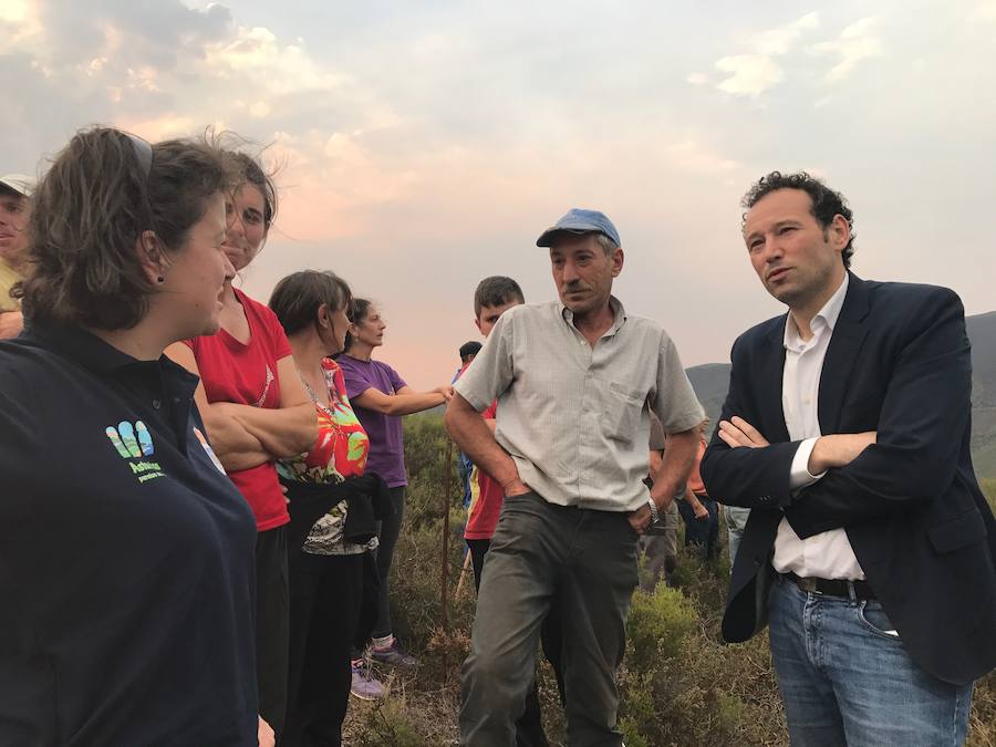 El fuego no da tregua al suroccidente asturiano