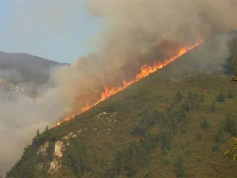 El fuego no da tregua al suroccidente asturiano