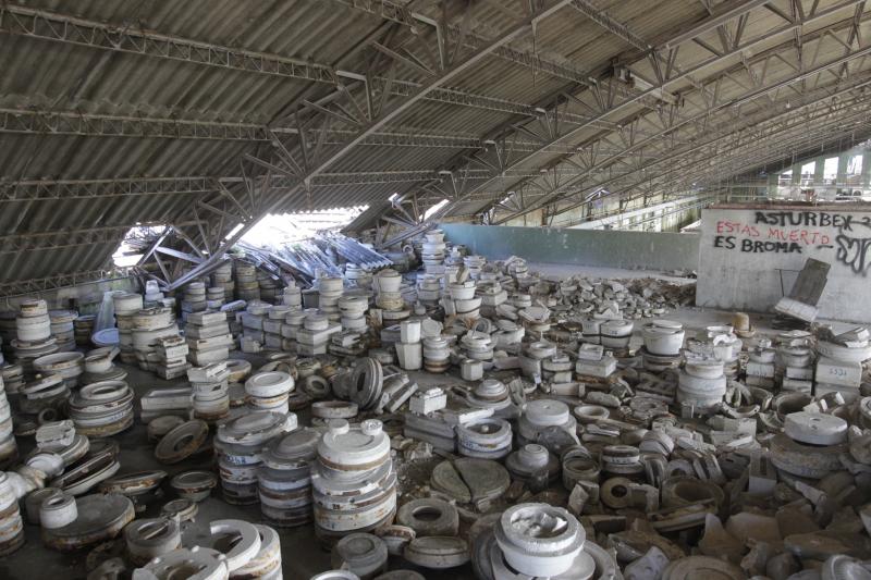 La fábrica de loza de San Claudio, preparada para su rehabilitación