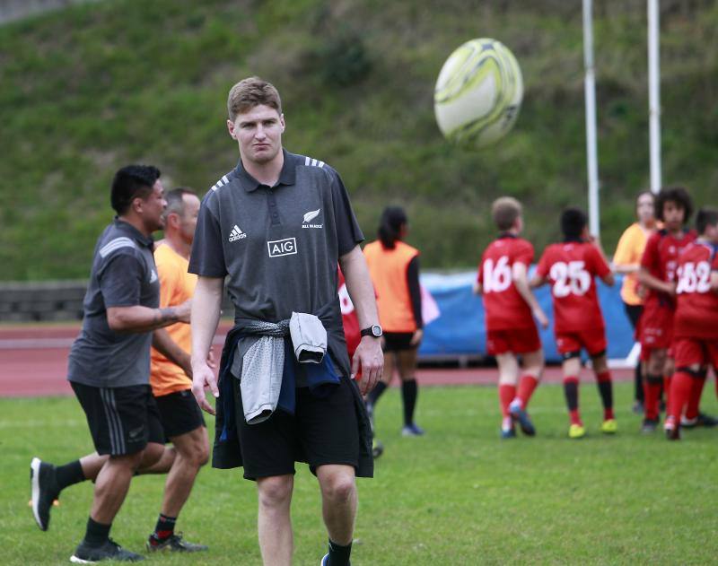 Los jugadores de rugby asturianos, a las órdenes de los All Blacks